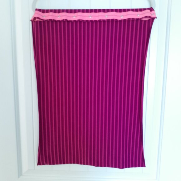 ivivva Village Chill Scarf Pink Stripe - Picture 3 of 8